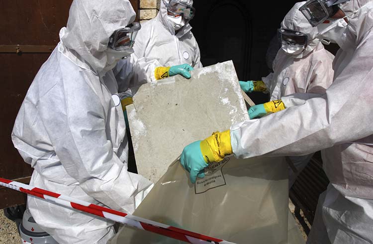 Asbestos abatement