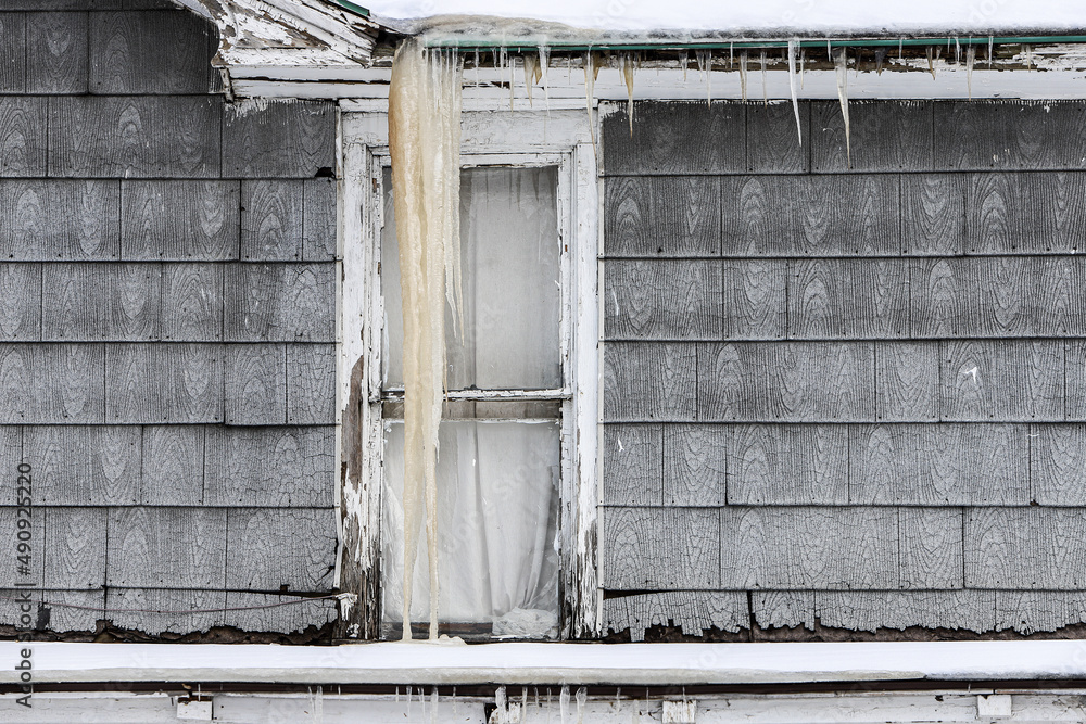Asbestos siding