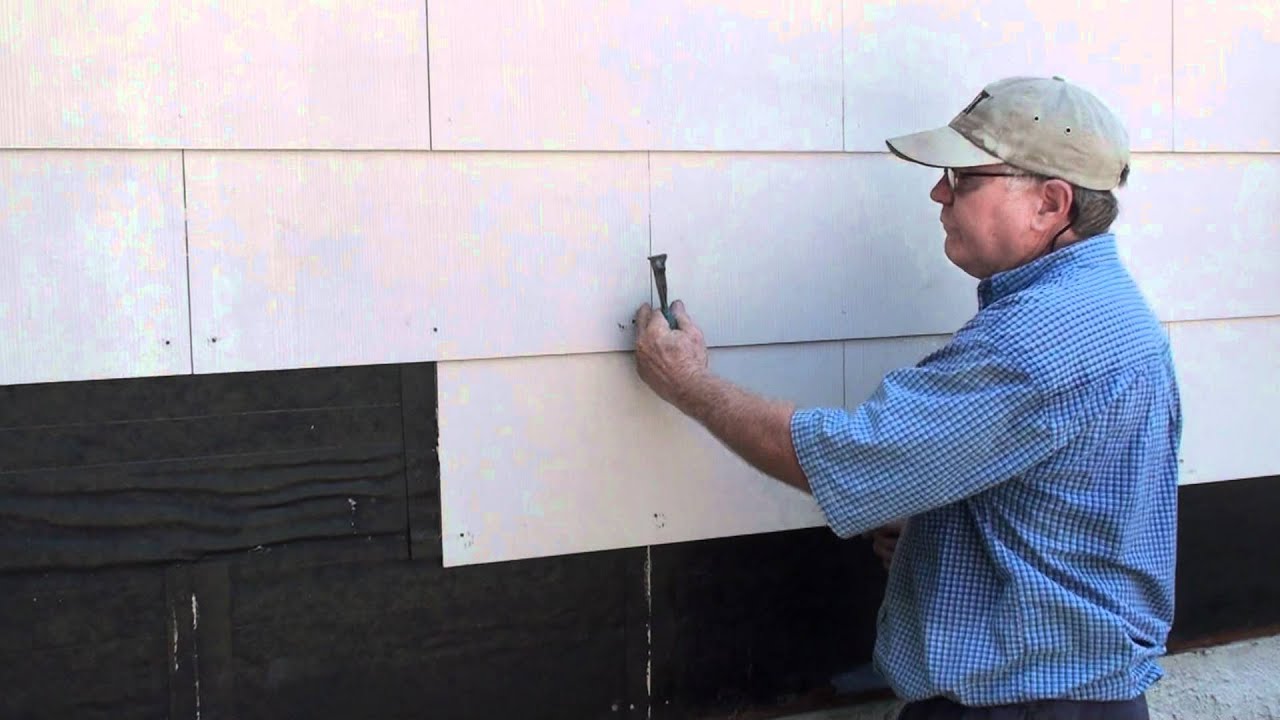 Asbestos siding